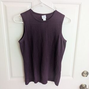 TSE Sleeveless 100% Merino Wool Top